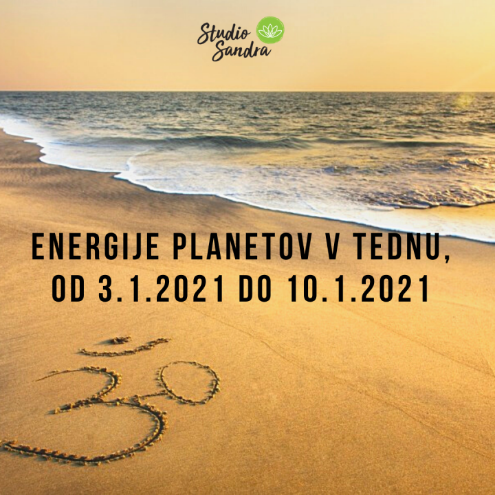 ENERGIJE PLANETOV V TEDNU OD 3.1. DO 10.1.2021