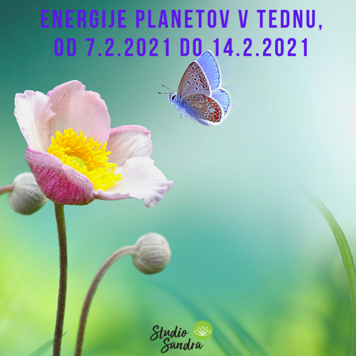 ENERGIJA PLANETOV V TEDNU OD 7.2.2021 DO 14.2.2021 ENERGIJA PLANETOV V TEDNU OD 7.2.2021 DO 14.2.2021