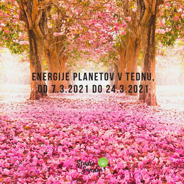 ENERGIJE PLANETOV V TEDNU OD 7.3. DO 14.3.2021