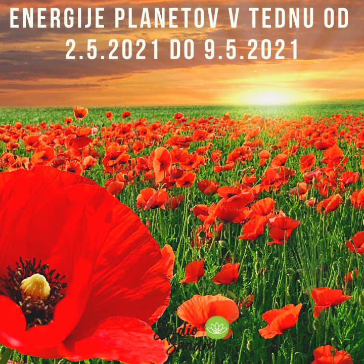 ENERGIJE PLANETOV V TEDNU OD 2.5. DO 9.5.2020