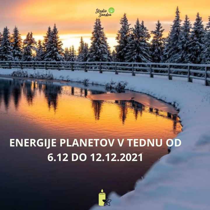 ENERGIJE PALNETOV V TEDNU OD 6.12 DO 12.12.2021