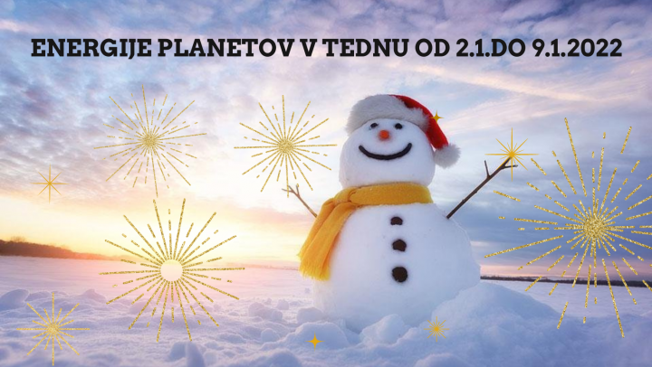 ENERGIJE PLANETOV OD 2.1. DO 9.1.2022
