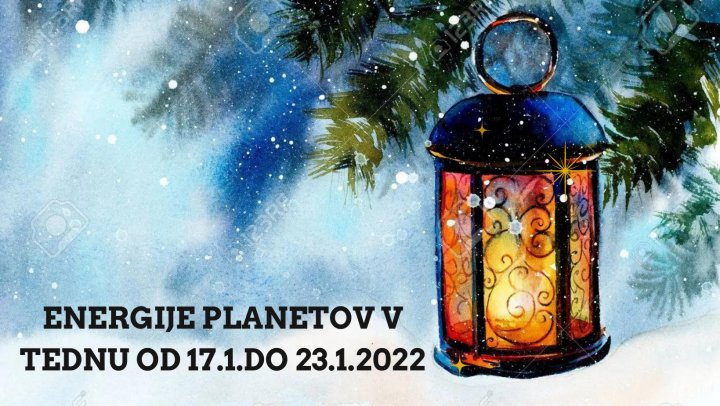 ENERGIJE PLANETOV V TEDNU OD 16.1 DO 23.1.2022
