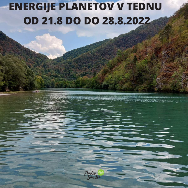 ENERGIJE PLANETOV V TEDNU OD 21.8 DO 28.8.2022