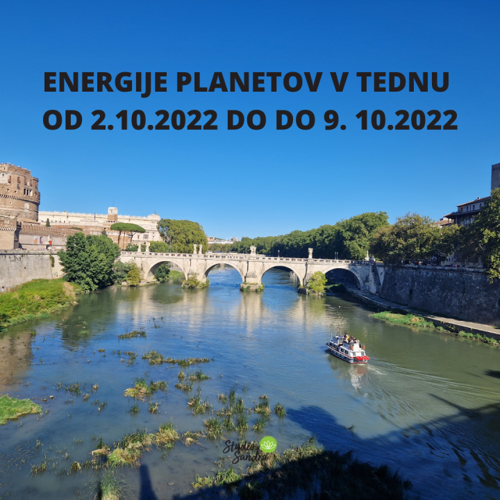 ENERGIJE PLANETOV V TEDNU OD 2.10. DO 9.10. 2022