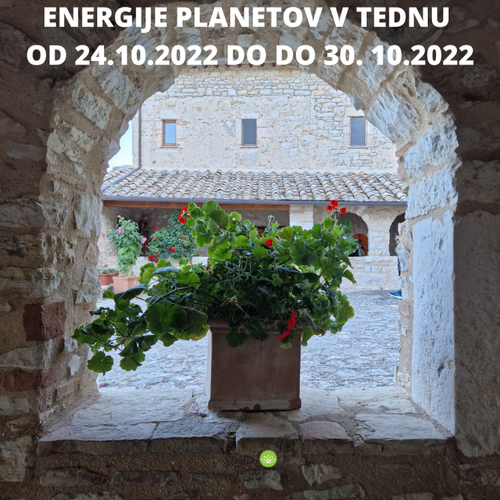 ENERGIJE PLANETOV V TEDNU OD 24.10. DO 30.10.2022