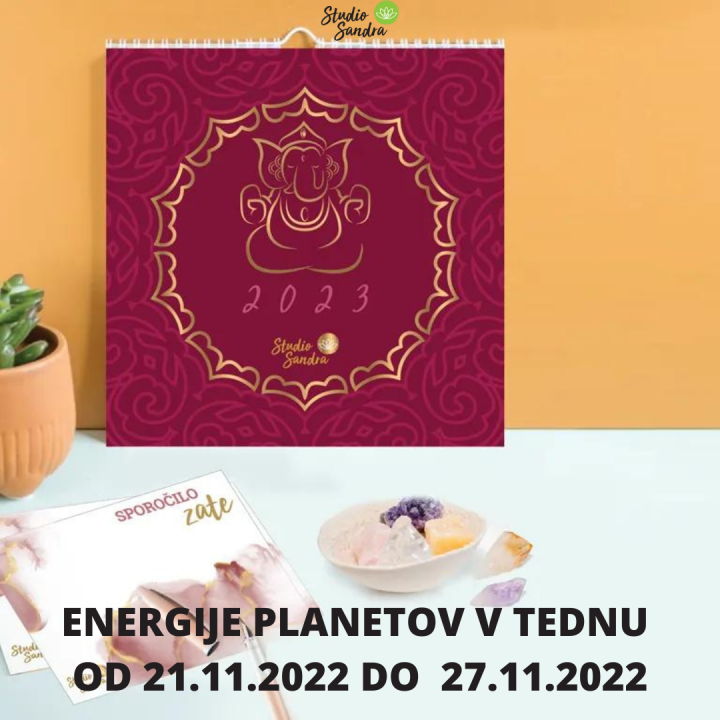 ENERGIJE PLANETOV V TEDU OD 20.11. DO 27.11.2022