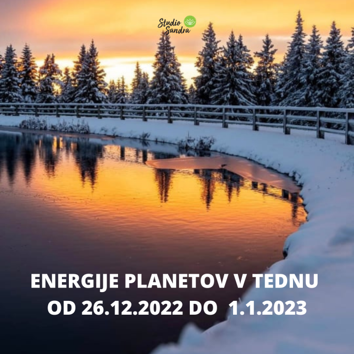 ENERGIJE PLANETOV V TEDNU OD 26.12.DO 1.1.2023