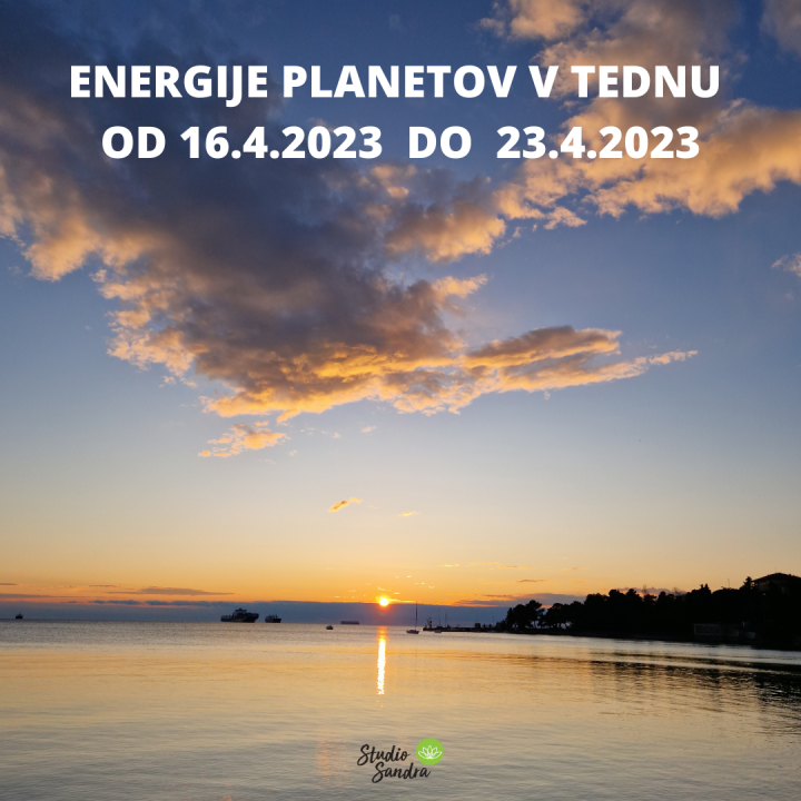 ENERGIJE PLANETOV V TEDNU OD 16.4 DO 23.4.2023