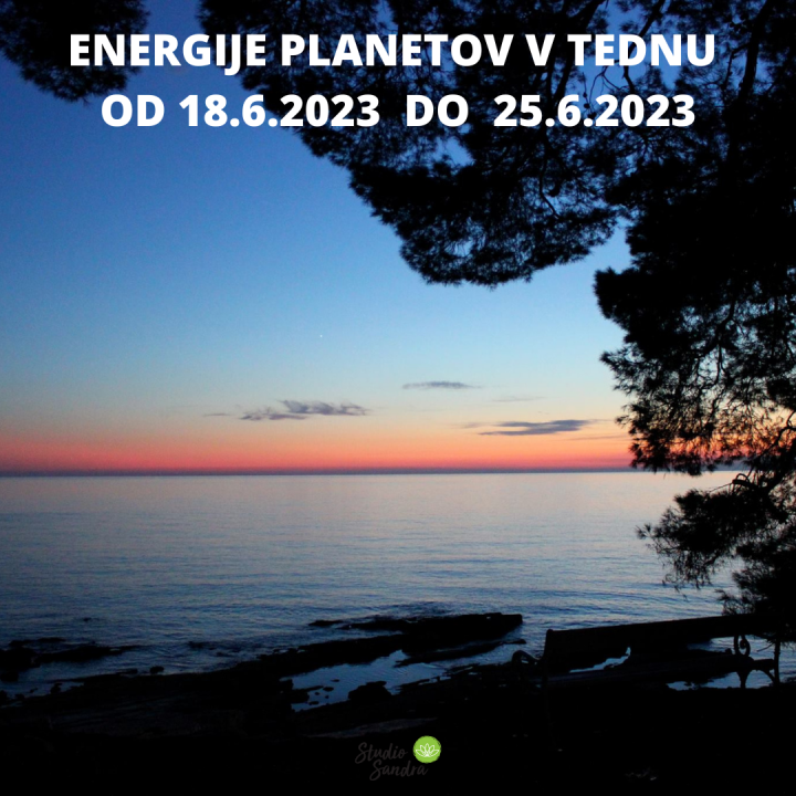ENERGIJE PLANETOV V TEDNU OD 18.6 DO 25.6.2023